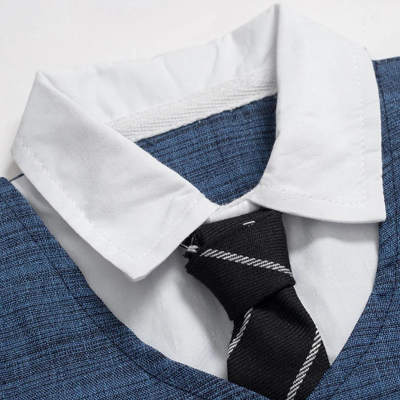 Baby Boy Gentleman Cotton Formal Romper