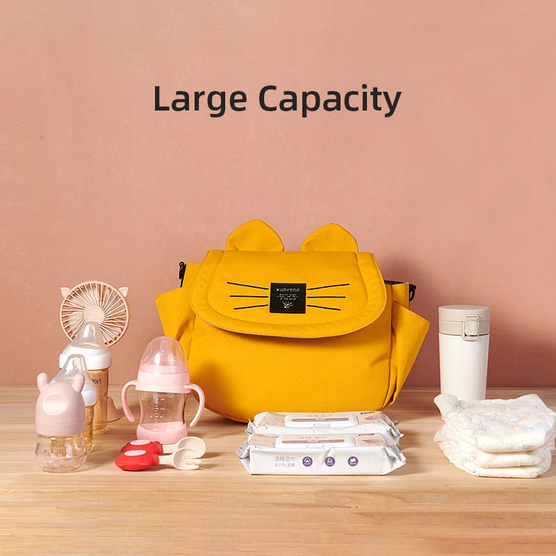 Bag Large Capacity Cat Diaper Bag