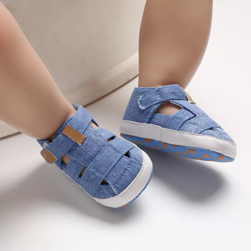 Baby Boy Canvas Soft Soles Shoes
