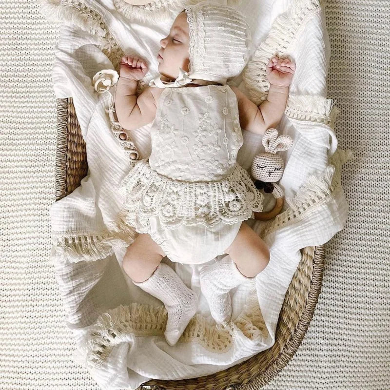 Baby Cotton Muslin Swaddle Blanket