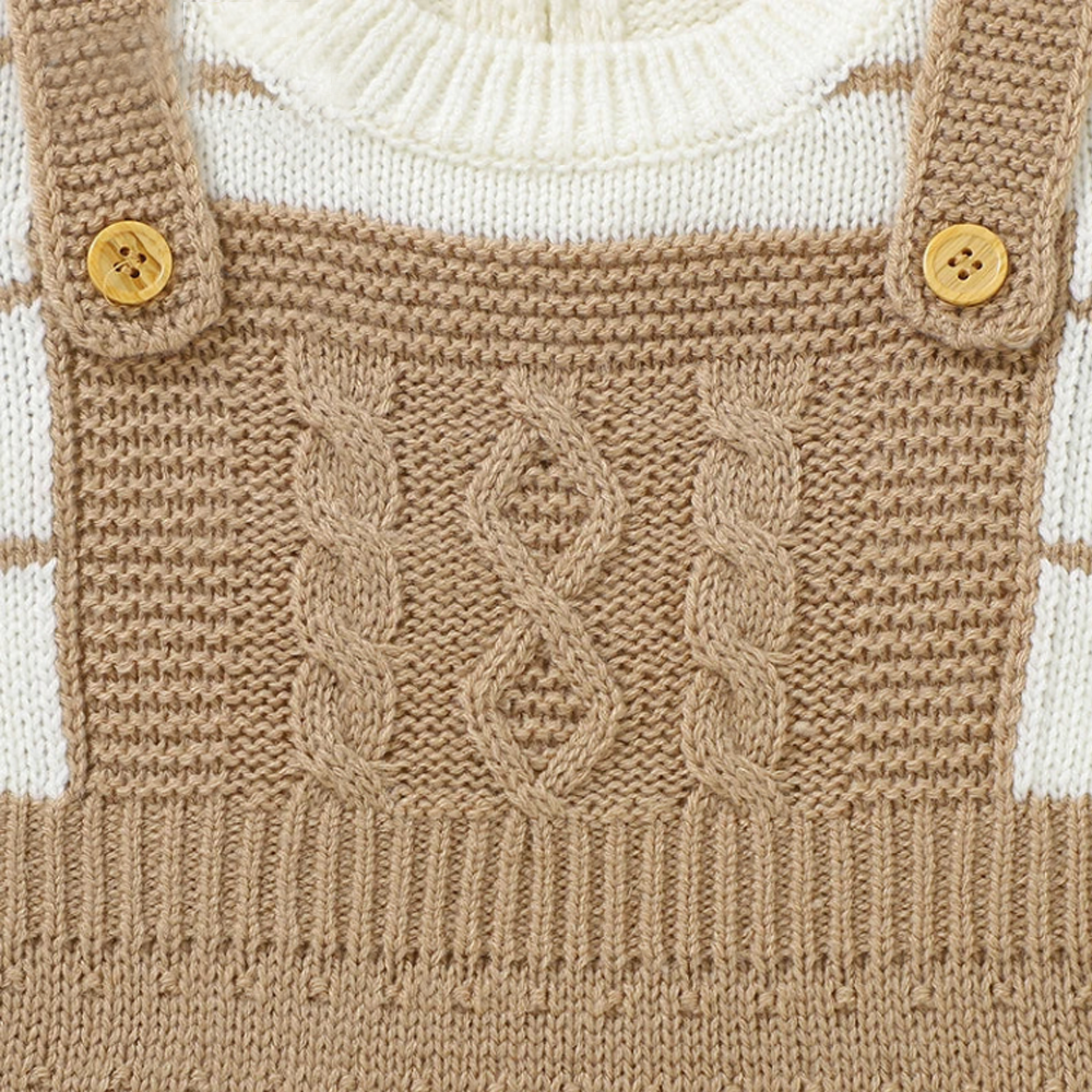 Baby Autumn Knitted Romper