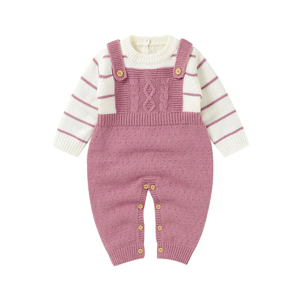 Baby Autumn Knitted Romper