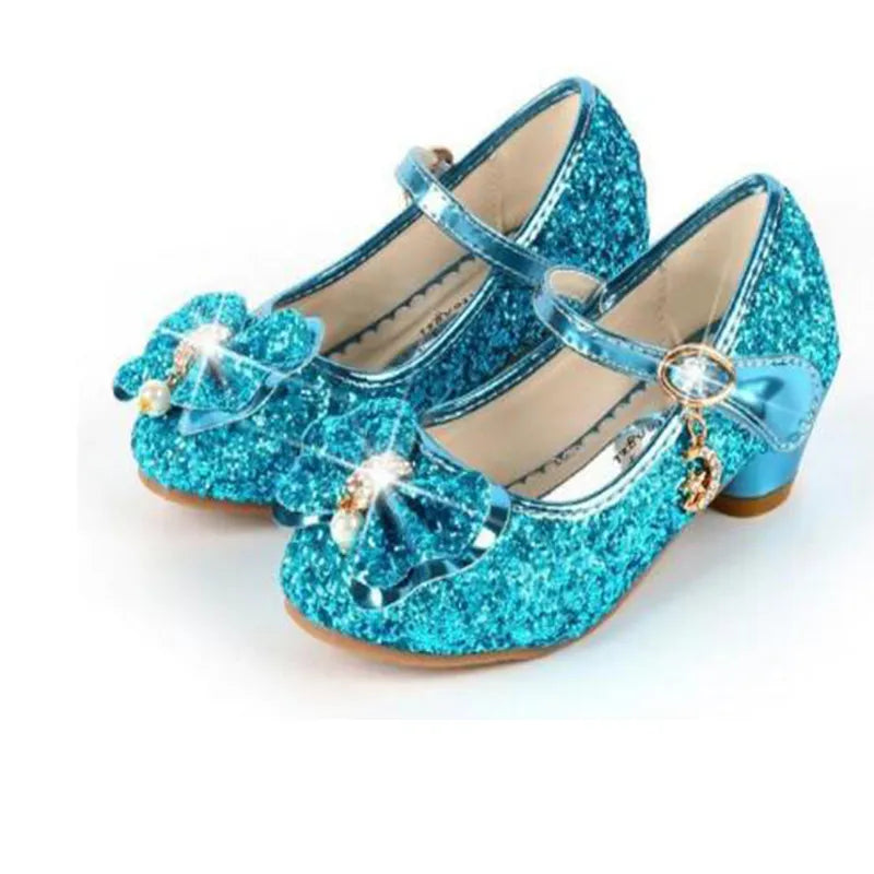 Girl Princess Butterfly Bow Shoes