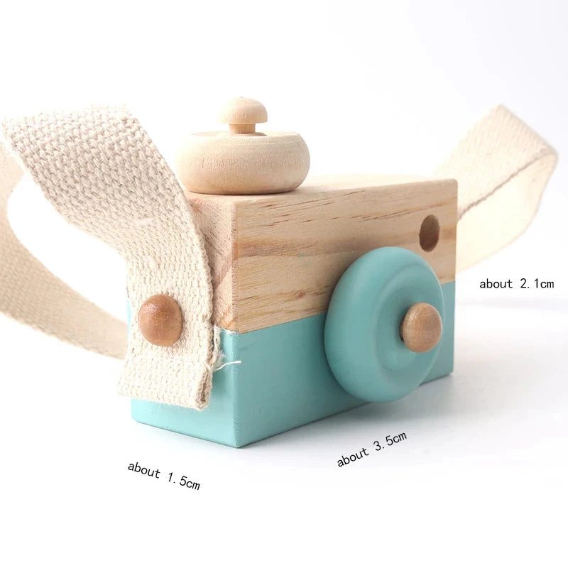 Wooden Fashion Camera Baby Toy