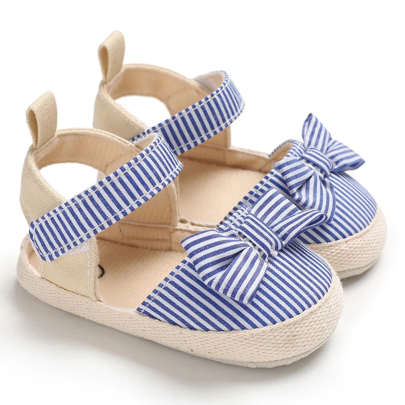 Baby Girl Princess Flower Bow Sandals