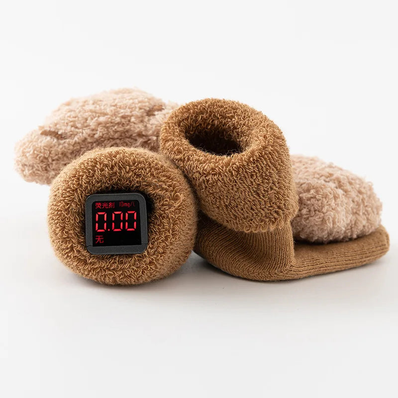 Baby Teddy Bear Non-slip Socks