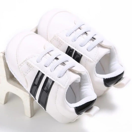 Baby Two Striped First Walkers Sneaker