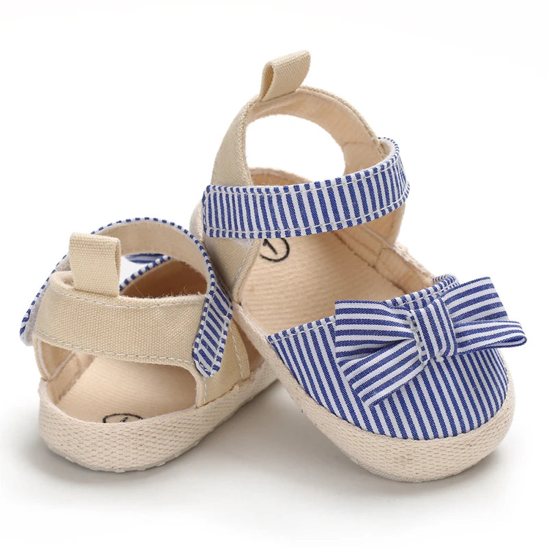 Baby Girl Princess Flower Bow Sandals