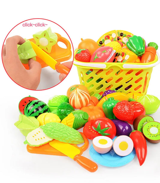 Assorted vegetable & fruit toy set