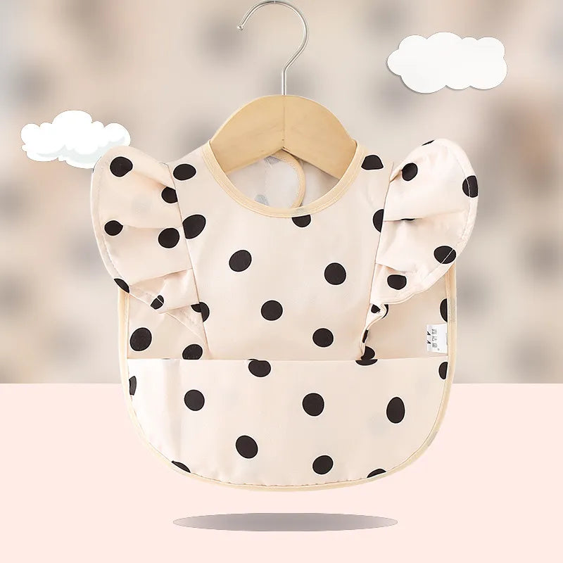 Baby Waterproof Ruffle Bibs