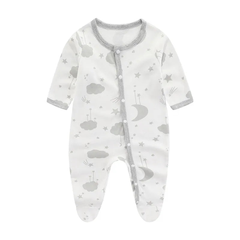 Cotton Infant Newborn Girl Romper