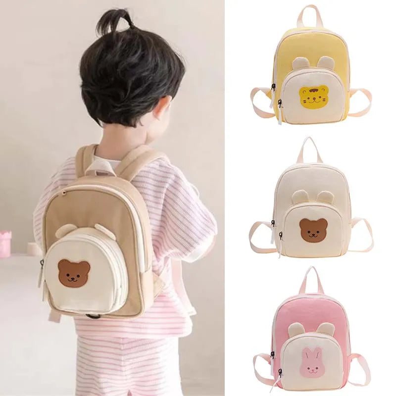 Toddler Animal Canvas Backpack