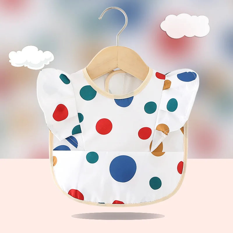 Baby Waterproof Ruffle Bibs