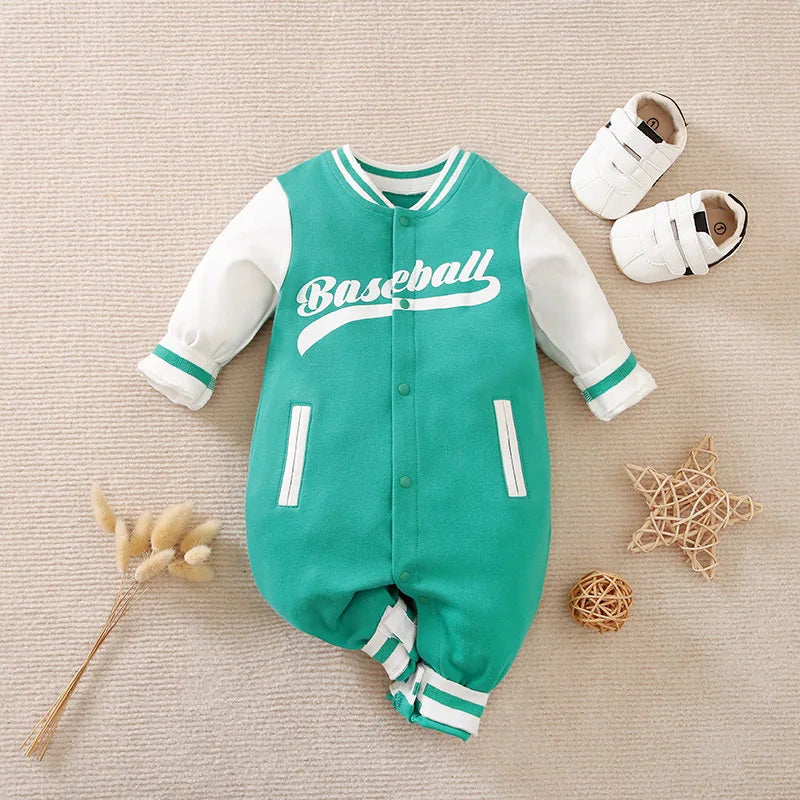 Baby Boy Baseball Bodysuit