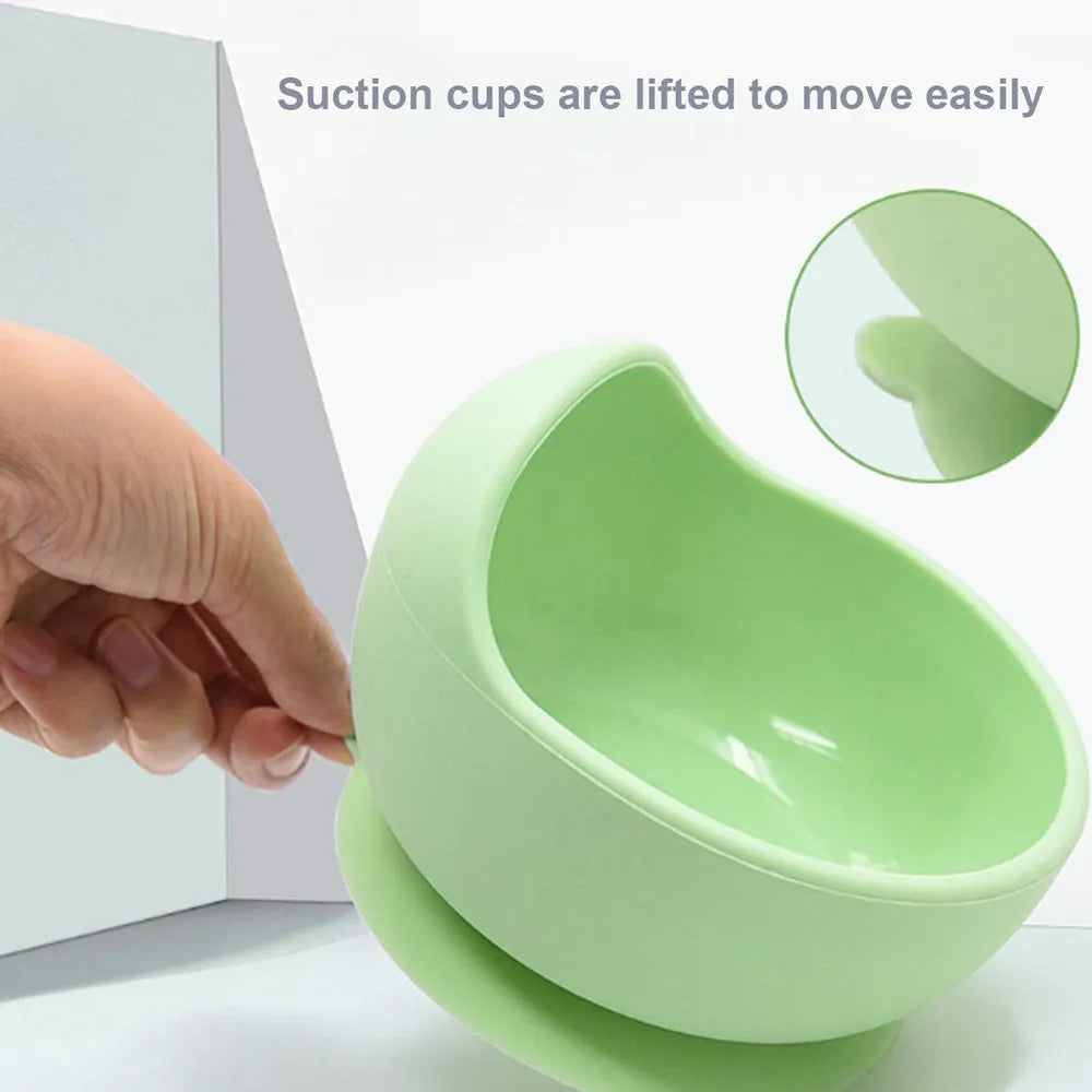 Baby Suction Cup Silicone Bowl