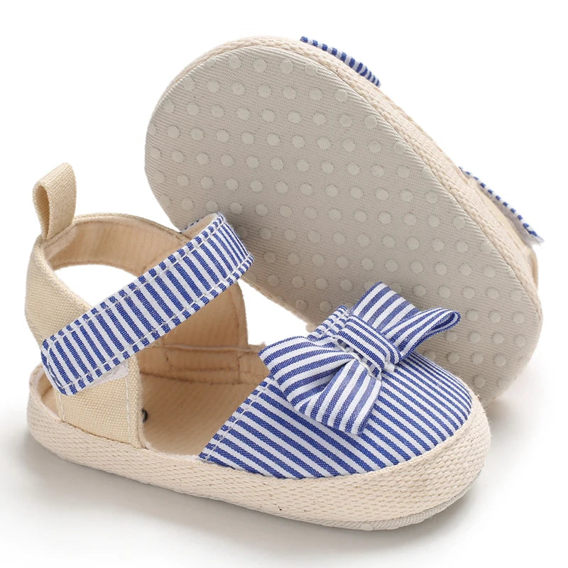 Baby Girl Princess Flower Bow Sandals