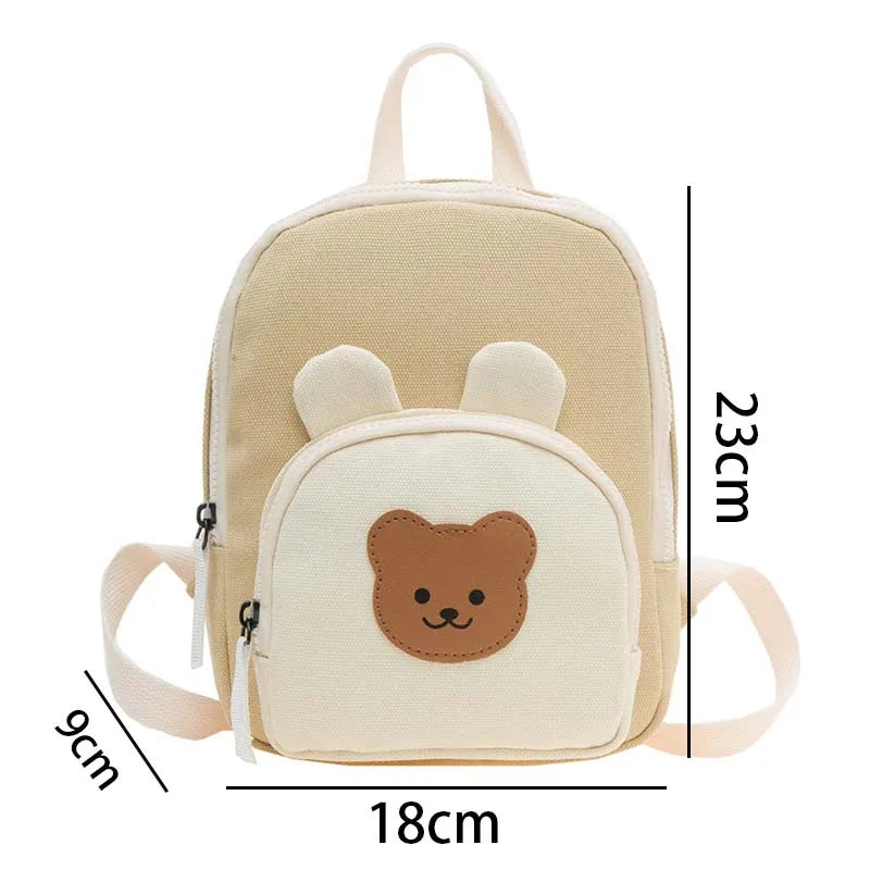 Toddler Animal Canvas Backpack