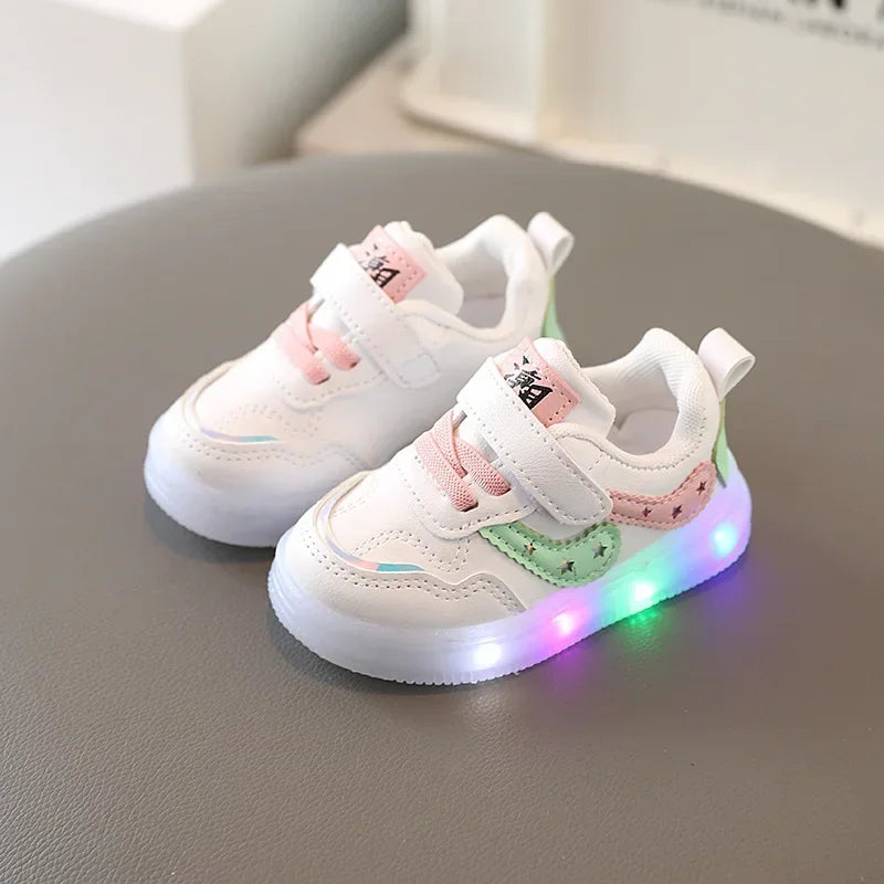 Tenis Children Led Lighted Sneakers