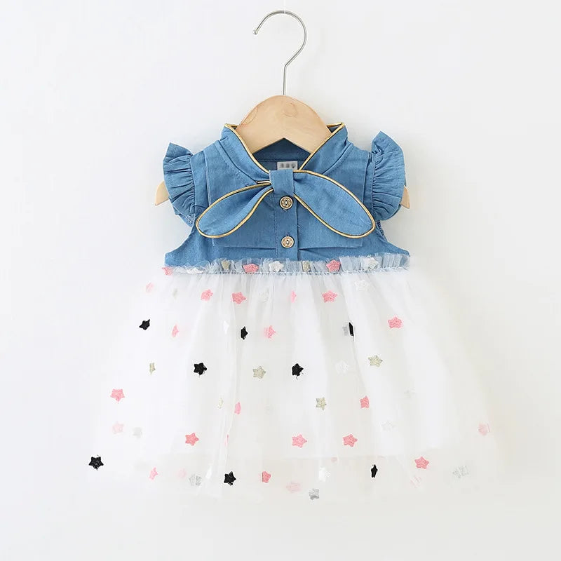 Baby Girls' Little Flying Sleeve Dress