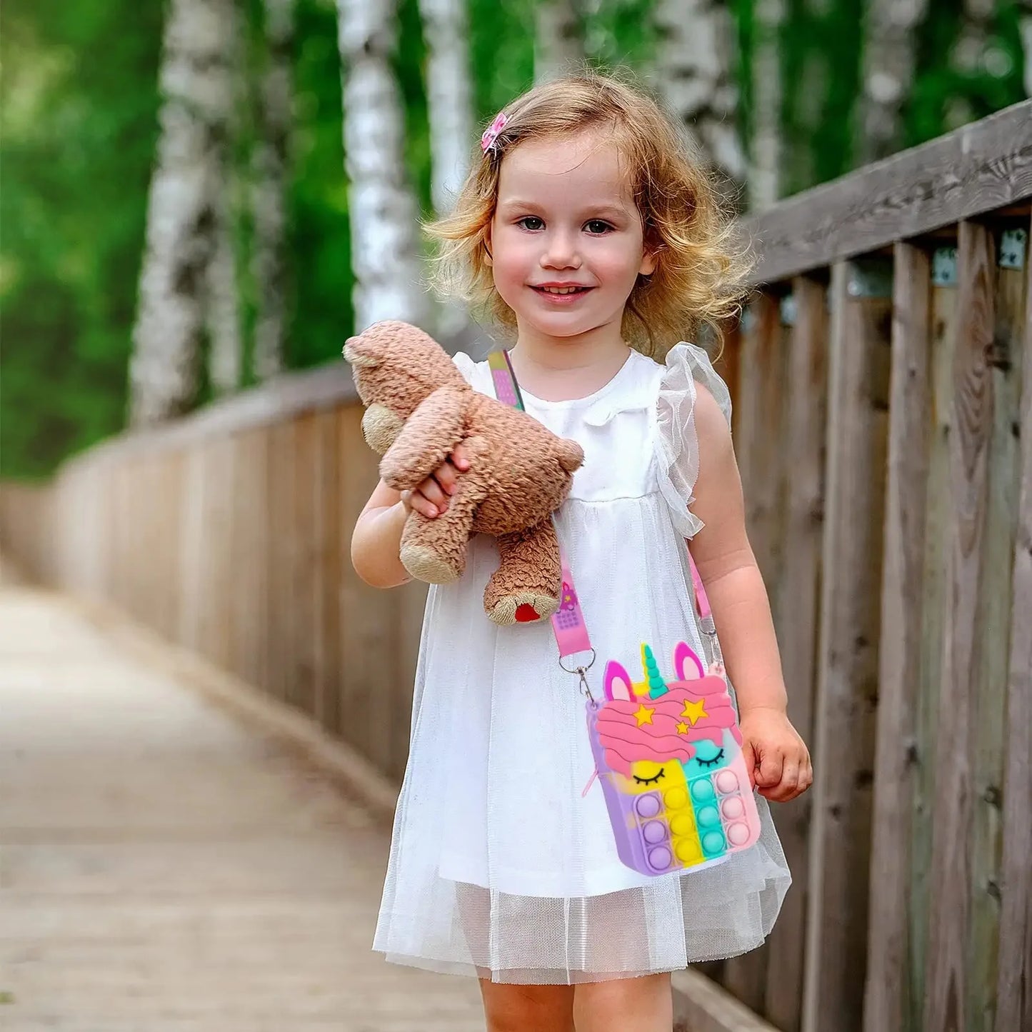 Girl Unicorn Pop Purse