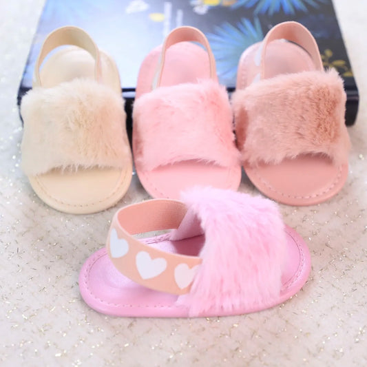 Baby girl winter breathable front shoes