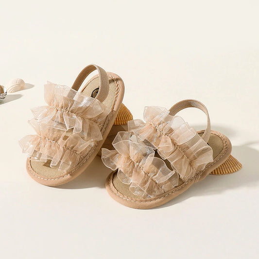 Baby Girl Princess Lace First Step Sandal