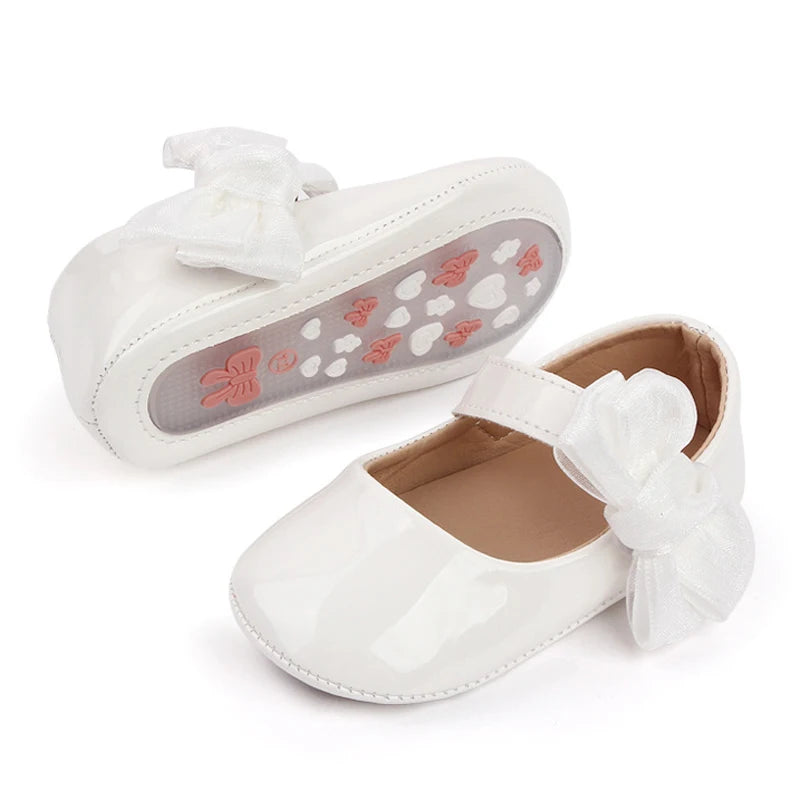 Baby Patent Leather First Walker Shoes